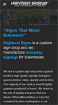Mobile Screenshot of hightechsignshouston.com